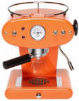 francisfrancis x1 espresso coffee machine in orange